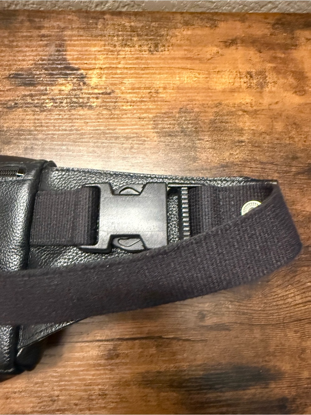 Longchamp Black Leather Belt Bag - Picture 5 of 13